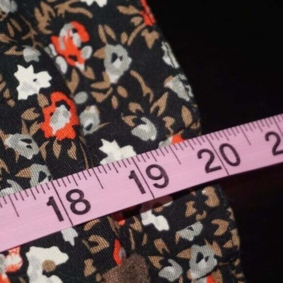 Anthropologie Hei Hei Tinsley Floral Cropped Asymmetrical Zip Moto Jacket 6 - Picture 11 of 11